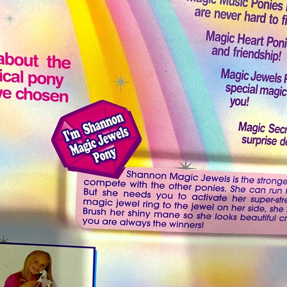 MAGIC TOUCH PONY VTG 90s MAGIC JEWELS PONIES, LIGHT UP & BLINK COLLECTION OF 3 - Picture 16 of 16